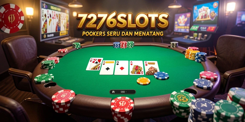 Screenshot gameplay Poker dari 7276SLOTS yang menampilkan suasana permainan.
