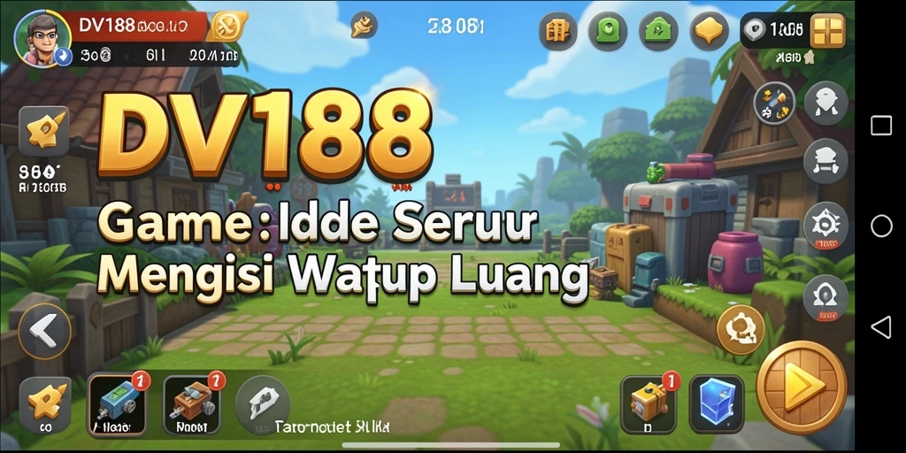 Tampilan gameplay DV188 yang menarik dengan karakter sedang beraksi.