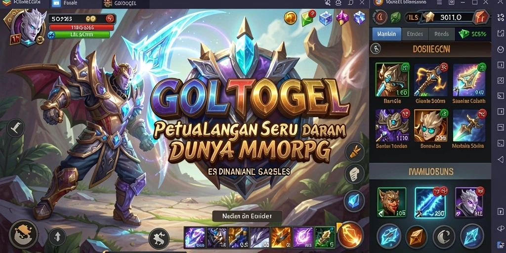 Tampilan gameplay mendebarkan di dunia <strong>GOLTOGEL</strong>.