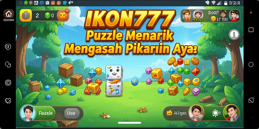 Screenshot gameplay IKON777 yang penuh warna dan menantang.