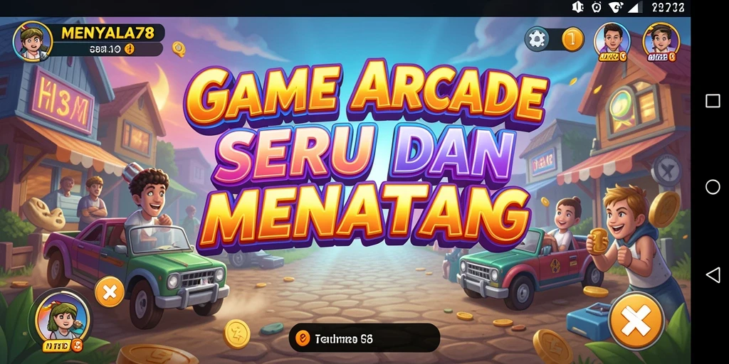 Tampilan gameplay dinamis dan seru dari MENYALA78.
