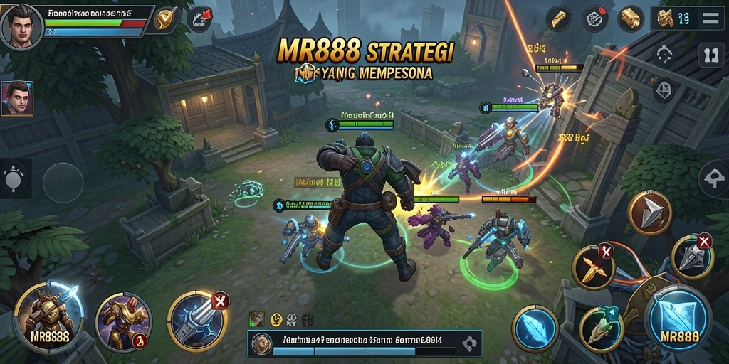 Tampilan grafis menarik dari gameplay MR888 yang mengesankan.