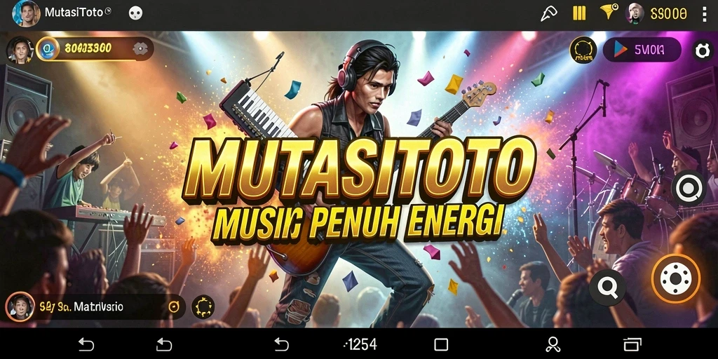 Tampilan permainan menarik dengan irama musik yang energik.