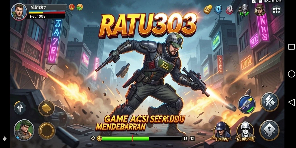 Tangkapan layar gameplay seru dari RATU303 dengan aksi mendebarkan.